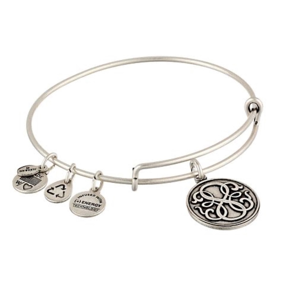Alex and Ani Path of Life Charm Bangle - Silver